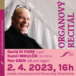 Organový recitál David Di Fiore