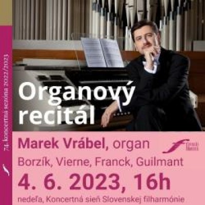 Organový recitál Marek Vrábel