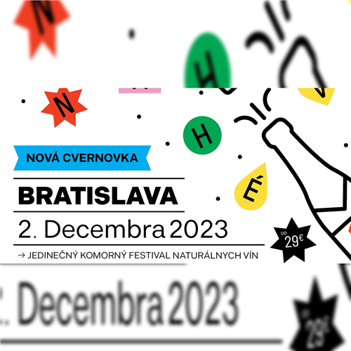 Nahé vína festival 2023 zimná edícia v Bratislave