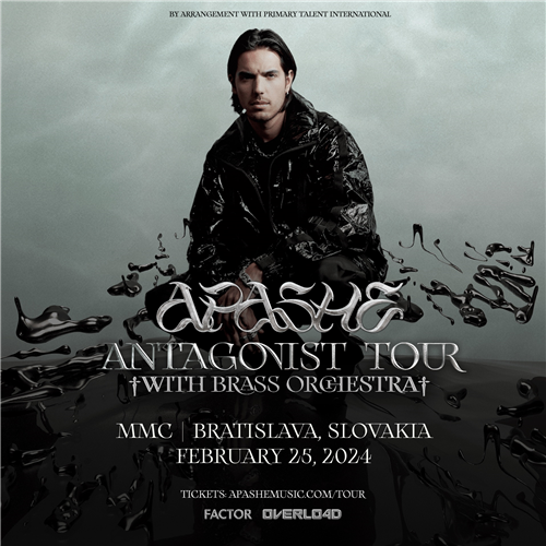 APASHE | BRATISLAVA + Live Brass Orchestra