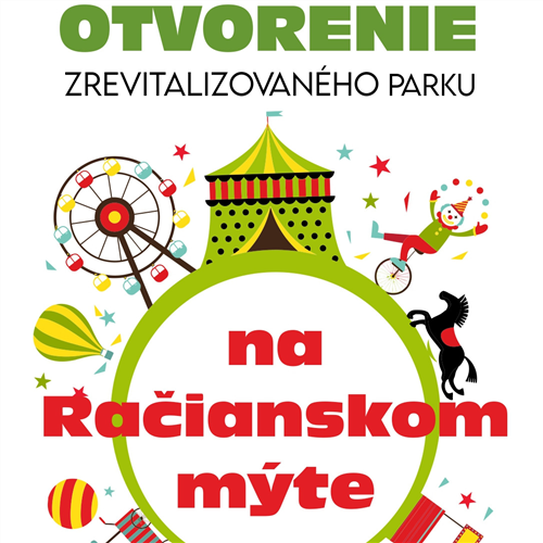 Otvorenie parku Račianske mýto