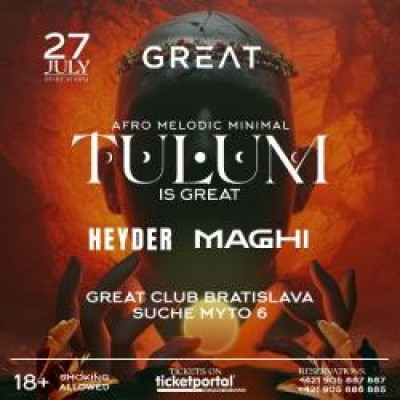 Tulum is Great - Afro Melodic Minimal Party