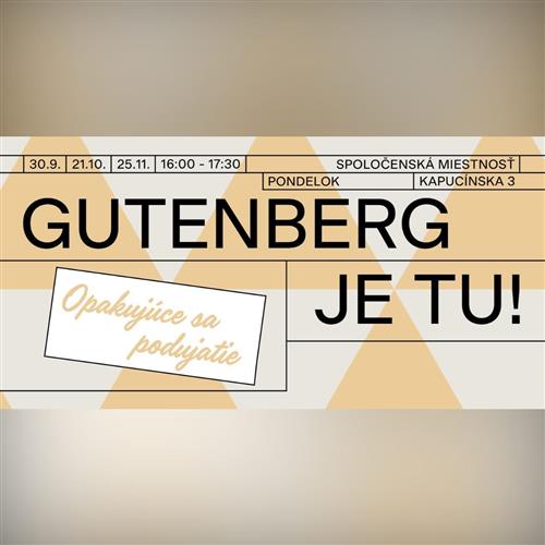 Gutenberg je tu!