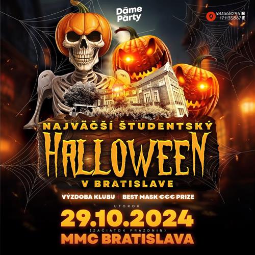 NAJVÄČŠÍ HALLOWEEN V BRATISLAVE | MMC 29.10.2024