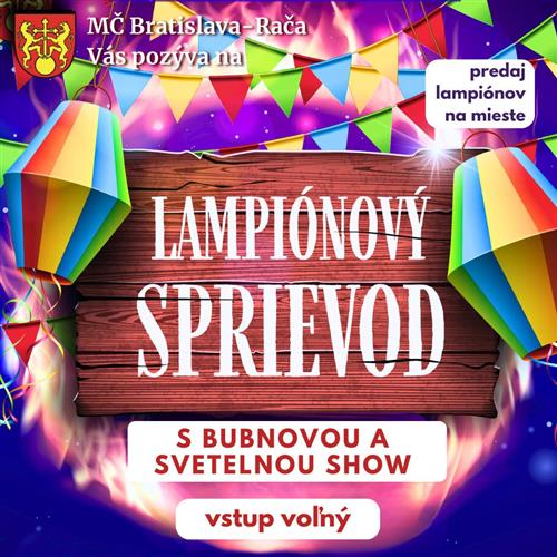 Lampiónový sprievod s bubnovou show RYTMIKA a ohňovou show Fandango