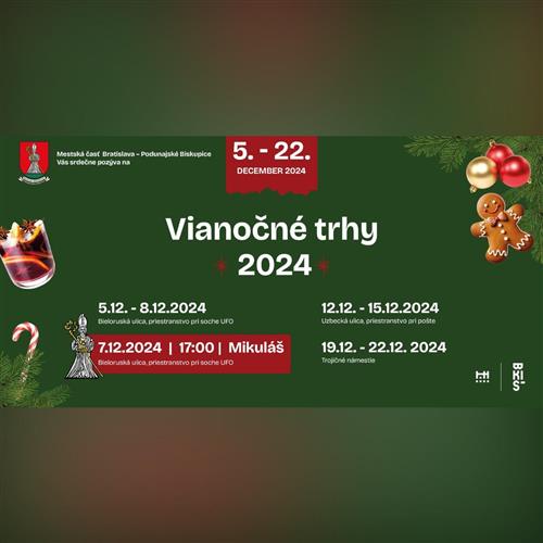 Biskupické vianočné trhy 2024