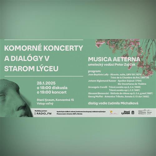 Komorné koncerty a dialógy v Starom Lýceu - MUSICA AETERNA