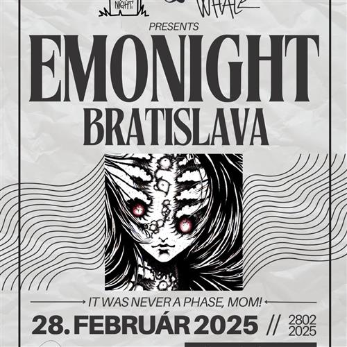 EMONIGHT Bratislava 28.2.2025 - PINK WHALE