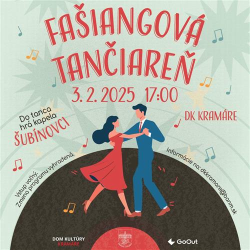 Fašiangová tančiareň v DK Kramáre