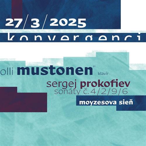 Konvergencie 2025 / SERGEJ PROKOFIEV: KOMPLETNÉ KLAVÍRNE SONÁTY I. / Olli Mustonen