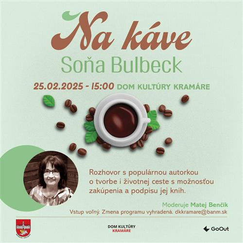 Na Káve: Soňa Bulbeck