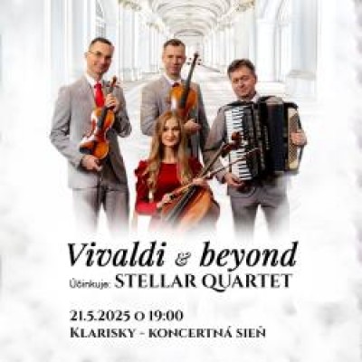 Vivaldi &amp; beyond účinkuje: STELLAR QUARTET