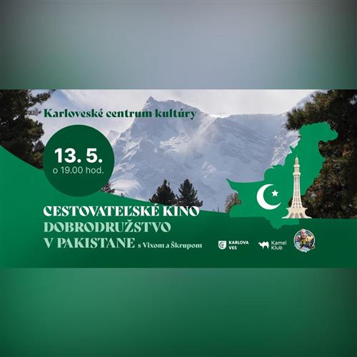 CESTOVATEĽSKÉ KINO DOBRODRUŽSTVO V PAKISTANE s Vixom  a Škrupom