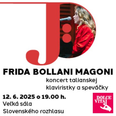 Frida Bollani Magoni - koncert festival Dolce Vitaj