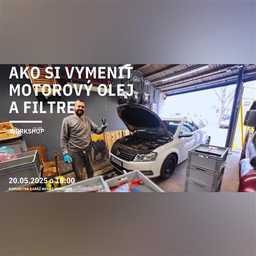 Ako si vymeniť motorový olej a filtre | Workshop