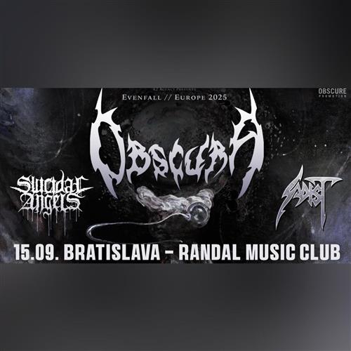 OBSCURA, SUICIDAL ANGELS, SADIST