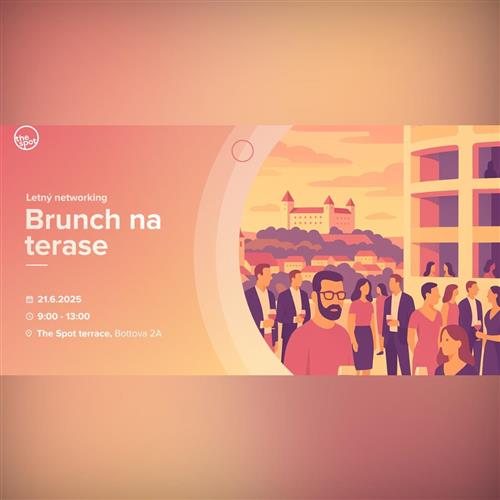 Letný networking: Brunch na terase