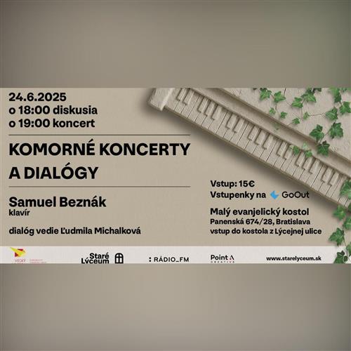 Komorné koncerty a dialógy: Samuel Beznák