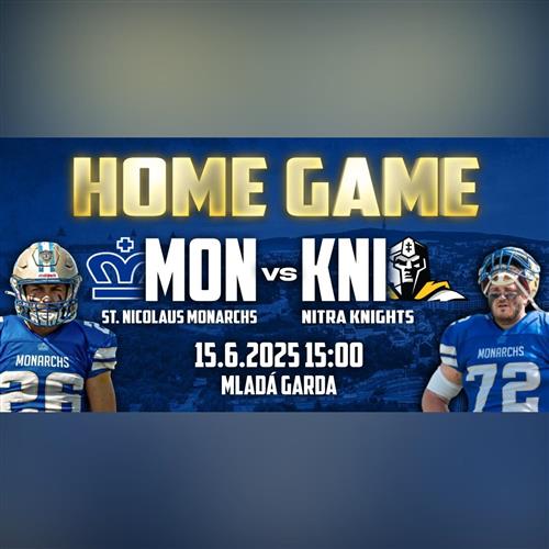 AMERICKÝ FUTBAL: ST. NICOLAUS Monarchs vs. Nitra Knights