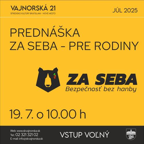 Za seba - pre rodiny