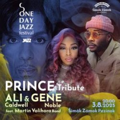 PRINCE tribute w ALI &amp; GENE / USA feat VALIHORA FUNK UNIT na zámku