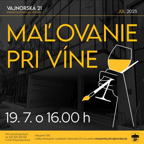 Maľovanie pri víne
