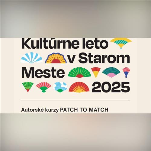 PATCH TO MATCH: Textilný autorský kurz - Maľba na látku
