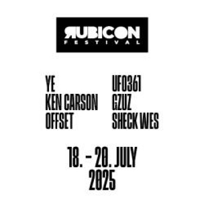 Rubicon Festival 2025 - Jednodňová vstupenka Piatok 18.7.2025