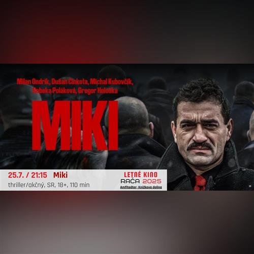Letné kino Rača: MIKI