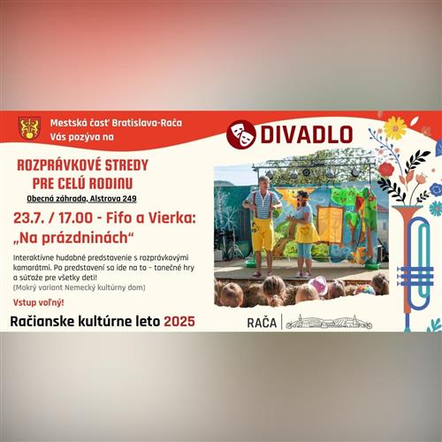 Fifo a Vierka: NA PRÁZDNINÁCH