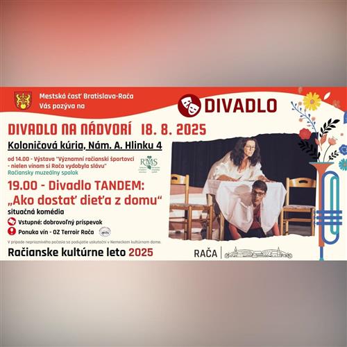 Divadlo TANDEM: Ako dostať dieťa z domu / situačná komédia