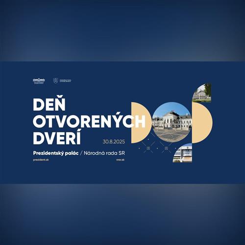 Deň otvorených dverí v Prezidentskom paláci a Národnej rade SR