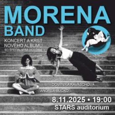 MORENA BAND koncert a krst nového albumu