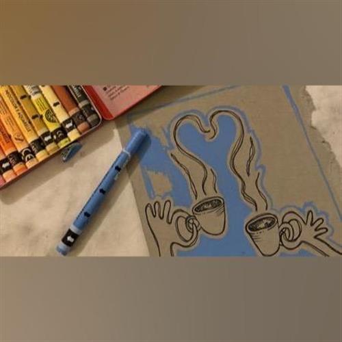Brunch, chat & doodle