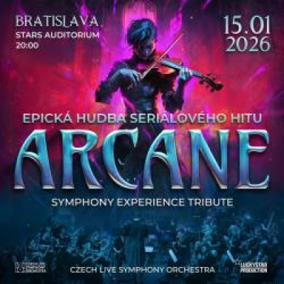 Epická hudba Seriálového hitu ARCANE Symphony Experience Tribute