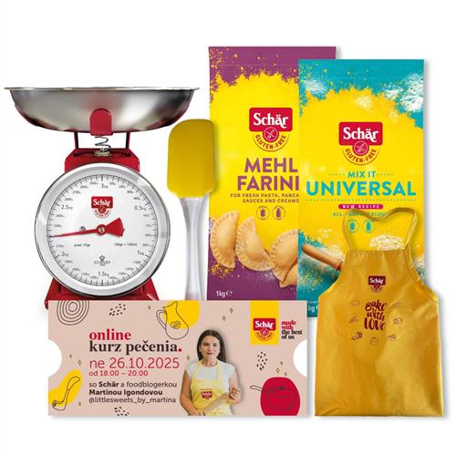 Schär Online kurz pečenia
