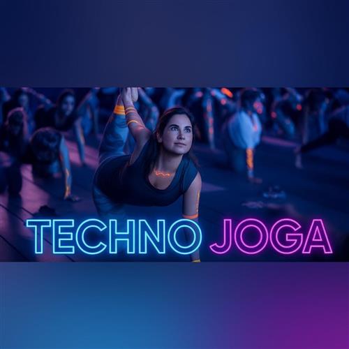 Techno joga v klube s DJ