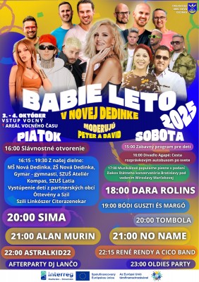 Babie leto v Novej Dedinke 2025