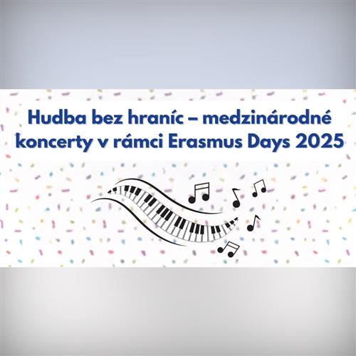 Hudba bez hraníc – medzinárodné koncerty v rámci Erasmus Days 2025