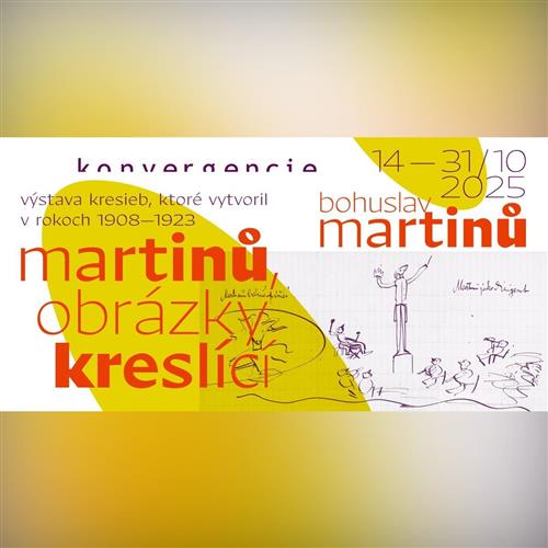 Martinů obrázky kreslící - výstava