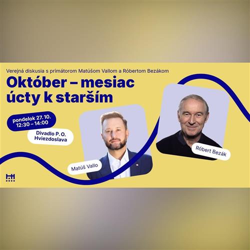 Diskusia - Október, mesiac úcty k starším