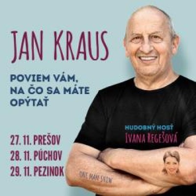 Jan Kraus - POVIEM VÁM, NA ČO SA MÁTE OPÝTAŤ - One