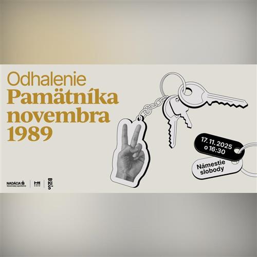 Odhalenie Pamätníka novembra 1989