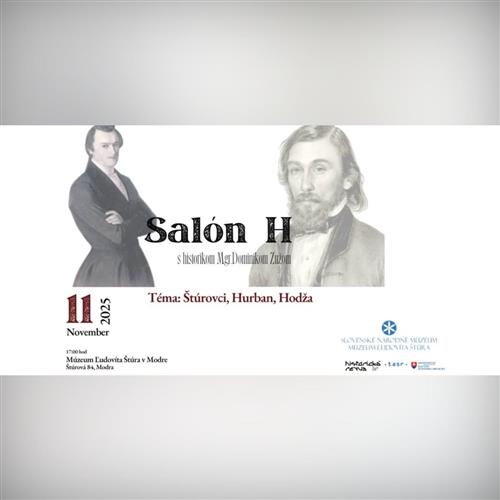 Salón H s Dominikom Žužom: Štúrovci, Hurban, Hodža