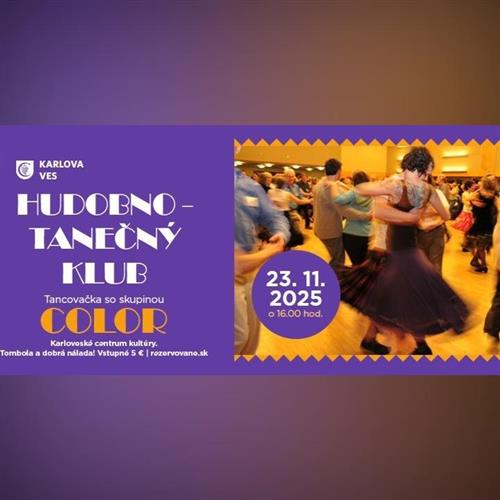 HUDOBNO-TANEČNÝ KLUB