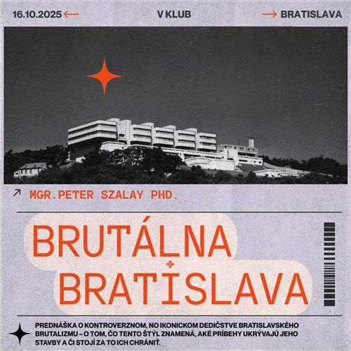 Brutálna Bratislava | V klub