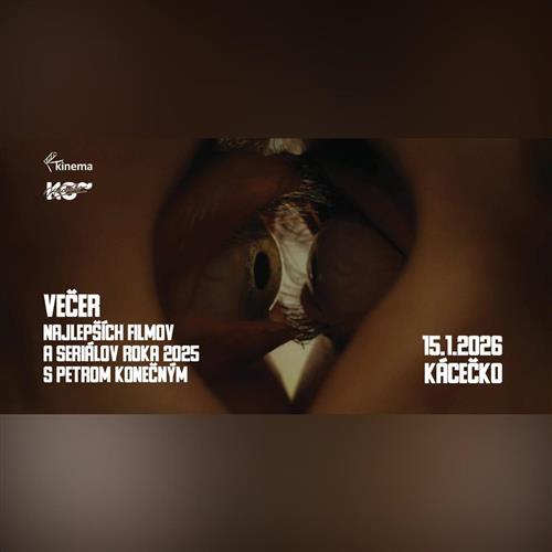 Večer najlepších filmov a seriálov roka 2025 s Petrom Konečným