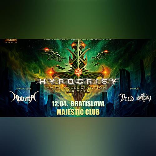 HYPOCRISY, ABBATH, VOMITORY, VREID