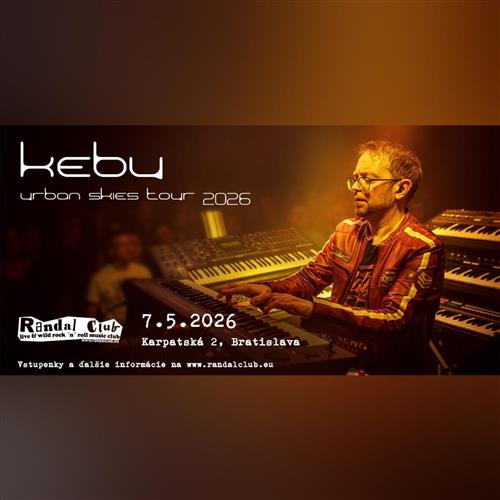 KEBU - Urban Skies Tour 2026