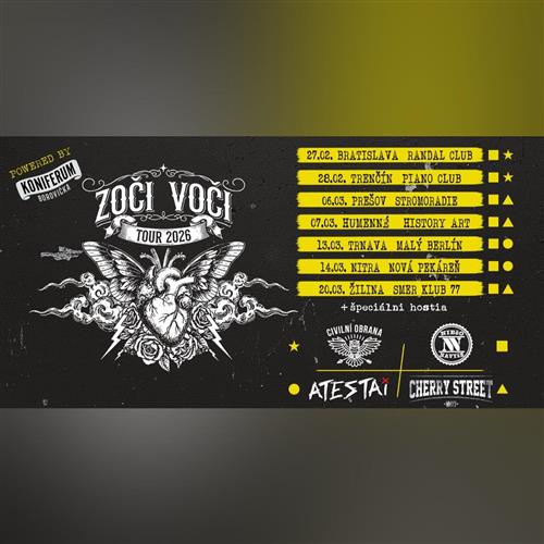 ZOČI VOČI TOUR 2026